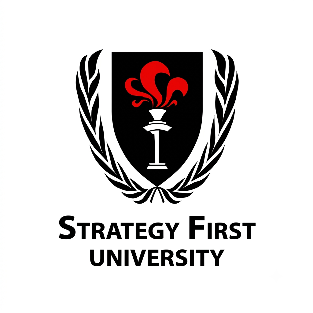 strategy-first logo mark